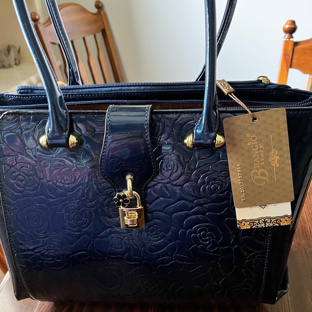 Brangio Italy Royal blue purse